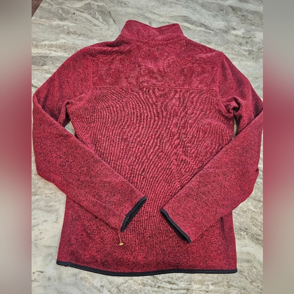 Urban Pipeline Red Black 1/4 Zip Fleece Pullover Men’s Size Small - Picture 9 of 10